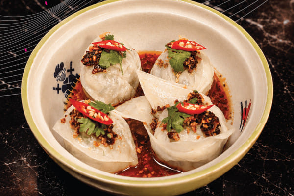 Yuzu Soy Wontons, Harajuku Tokyo Cafe, M3M IFC, Sector 66, Gurgaon