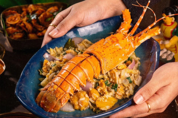 Buttery Garlic Lobster, Dakshin Legacy, Bandra East, Western Suburbs