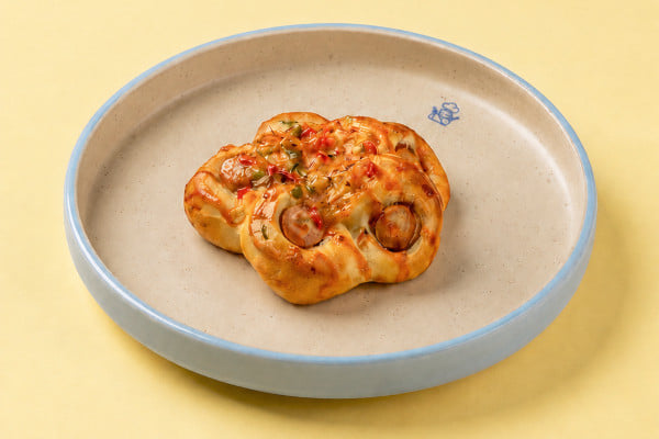 Korean Sausage Bun, Harajuku Bakehouse, Defence Colony, South Delhi