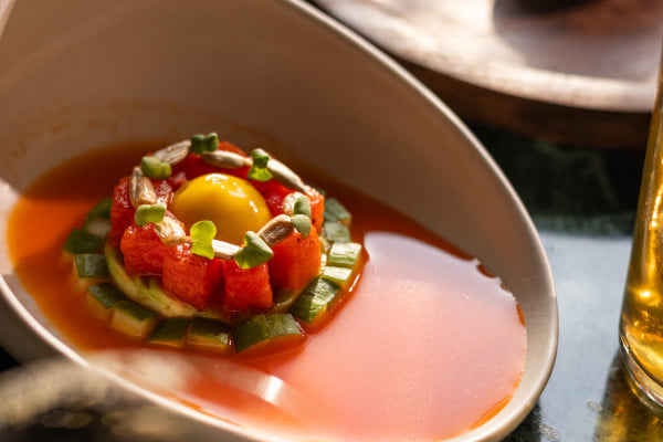 The Back Room, The Toy Hotel, Chandigarh, Watermelon Avocado Ceviche