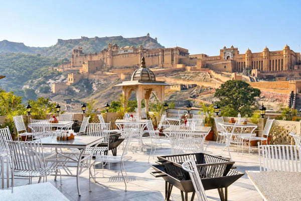 Garh The Rooftop Cafe, Amer, Jaipur