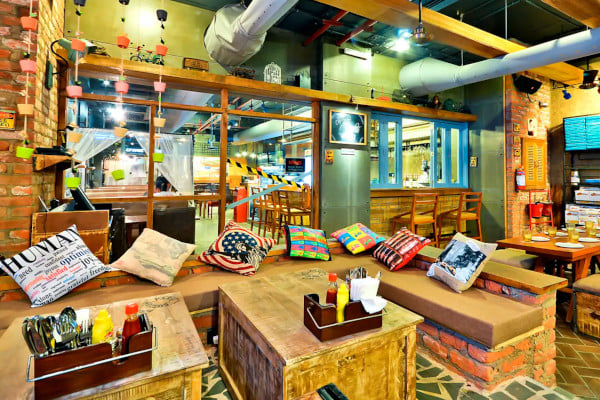 Cafe Delhi Heights, Cyber Hub, Gurgaon